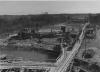 Bau der Reichsautobahn A1, Traunbrücke und Aitertal bei Sattledt, 1939 - 1941 (Archiv der Stadt Linz)